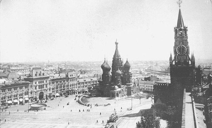 20 fascinantes fotos de Moscú a principios del siglo pasado