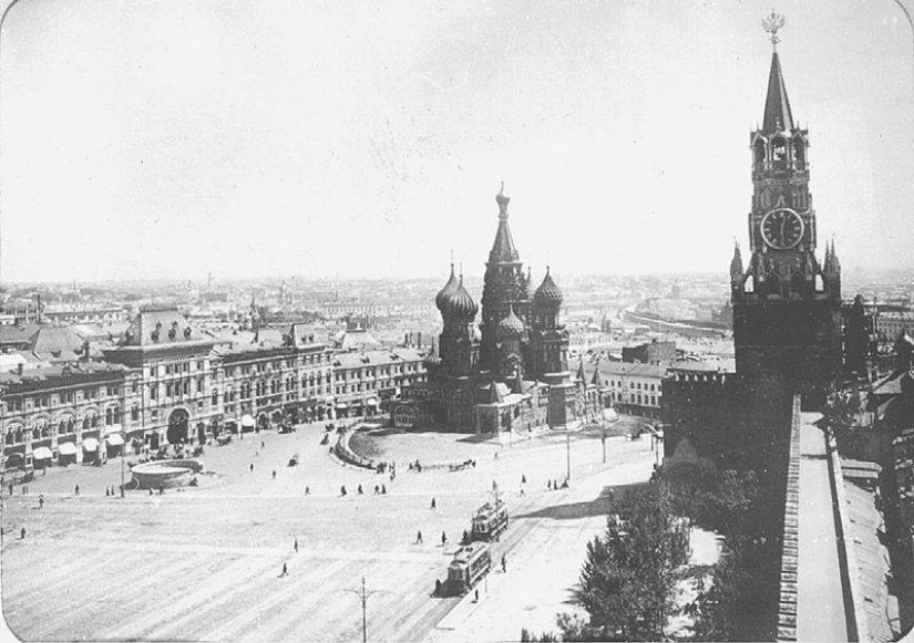 20 fascinating photos of Moscow at the beginning of the last century