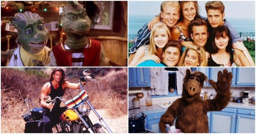 20 forgotten TV series from the 90s, which was shown on STS in the first year of broadcasting
