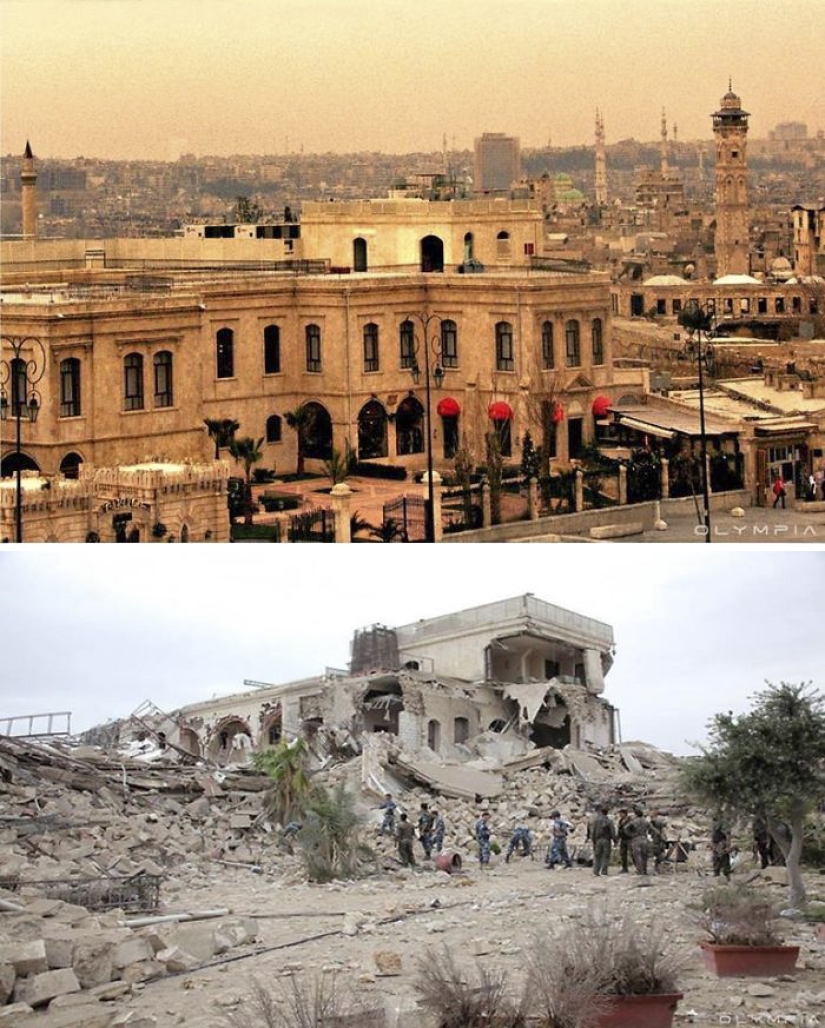20 fotos sobre en qué se ha convertido la guerra en la ciudad más grande de Siria