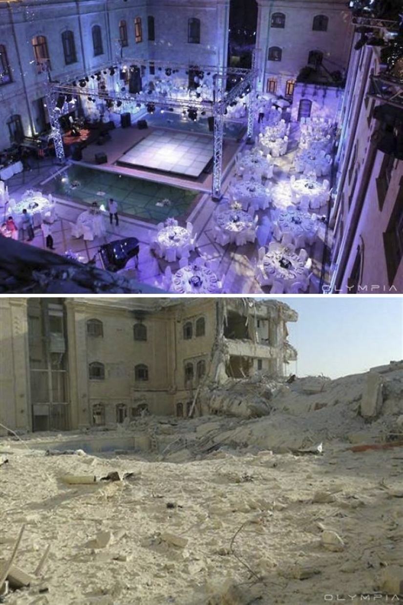 20 fotos sobre en qué se ha convertido la guerra en la ciudad más grande de Siria