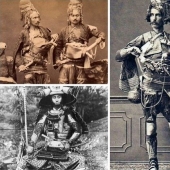 20 images of combat clothing from the distant past, which frightened the enemy