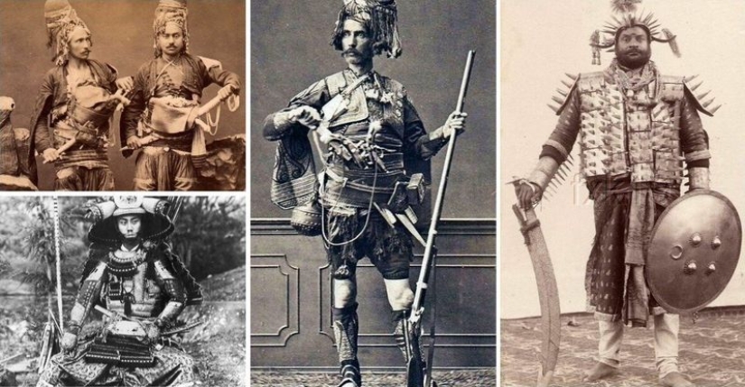 20 imágenes de combatir la ropa de un pasado lejano, que asustaba a los enemigos