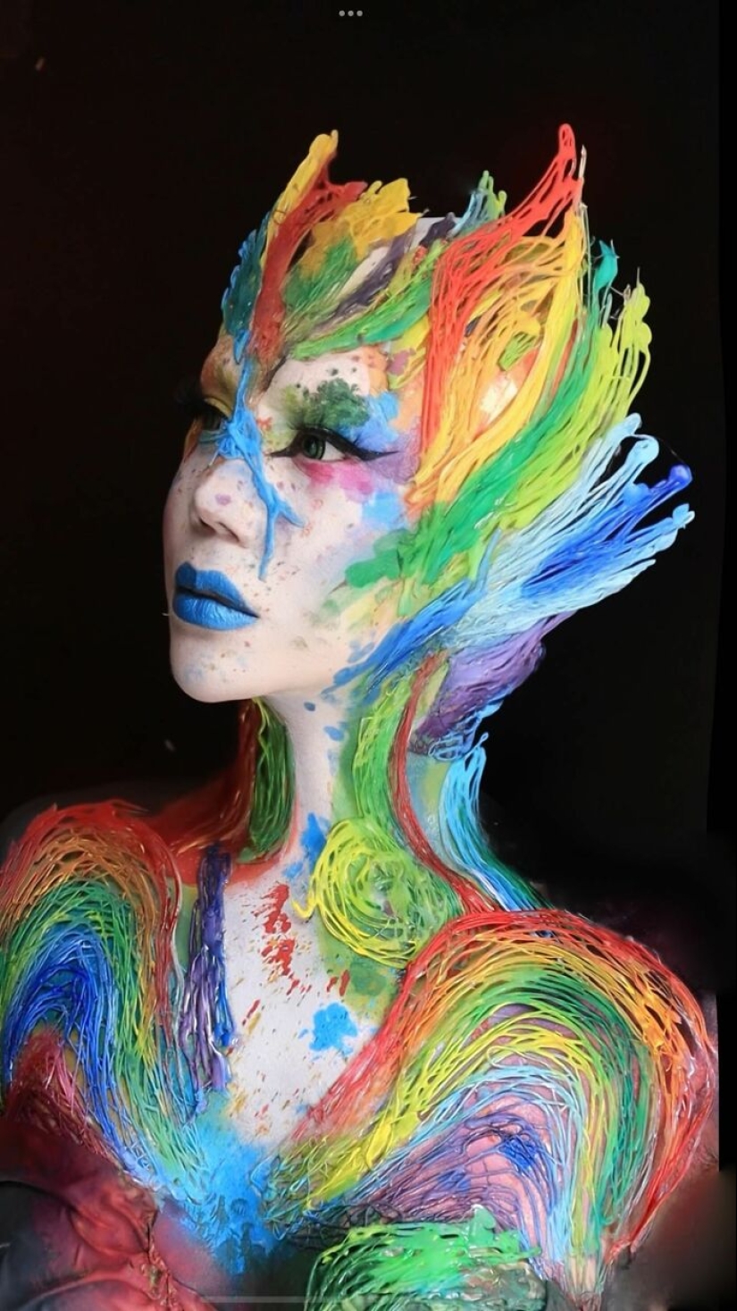 20 impresionantes transformaciones de maquillaje de Kristin Ker Anderson (Parte 2)