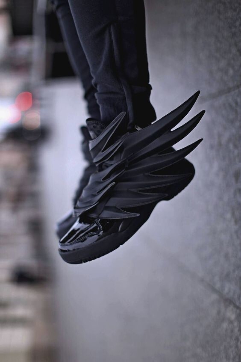 20 increíbles zapatillas que parecen monstruos