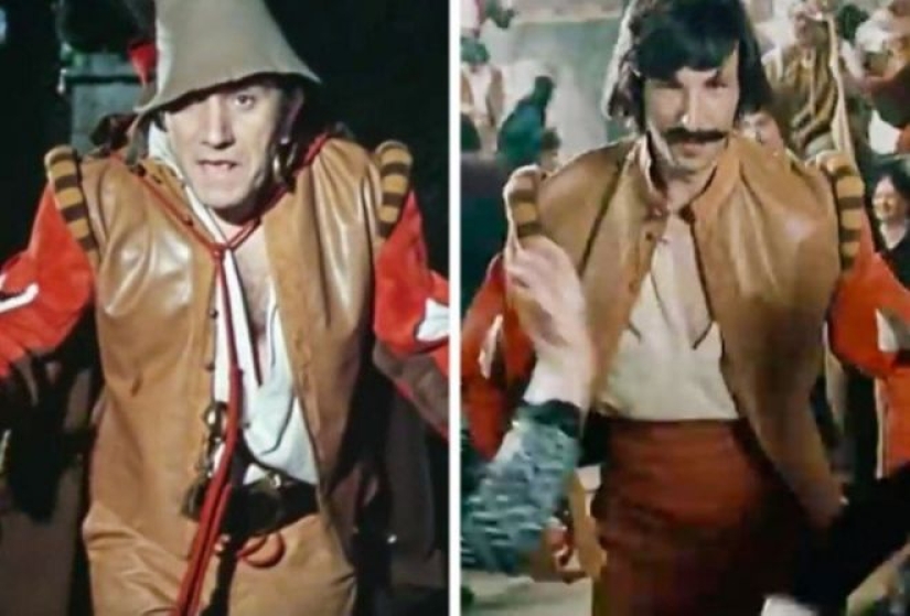 20 incredible matches for costumes and props in the films of the USSR and Hollywood