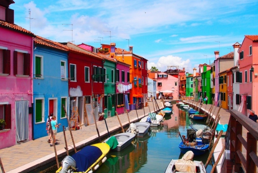 20 lugares donde el color gobierna el mundo