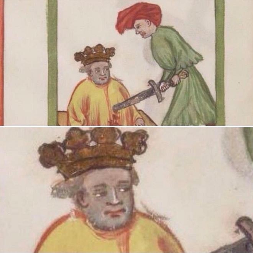 20 medieval paintings in which people are dealt with, but they absolutely don't care