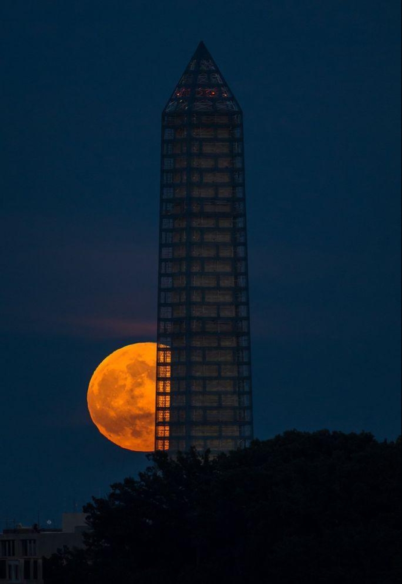 20 most beautiful photos of the &quot;supermoon&quot; 2013