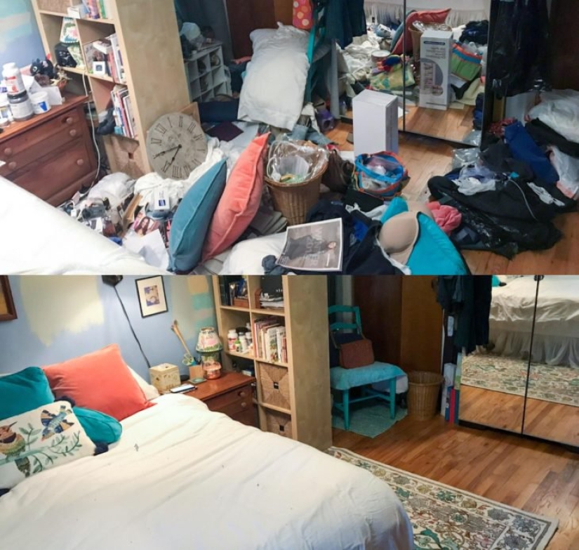 20 photos before and after, looking at that you'll want to clean up