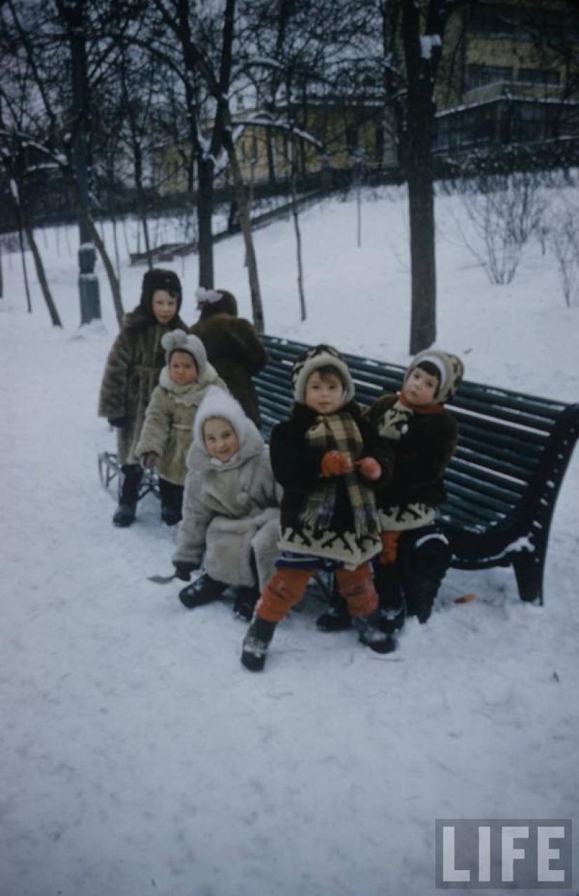 20 photos of little Muscovites of the early 1960s