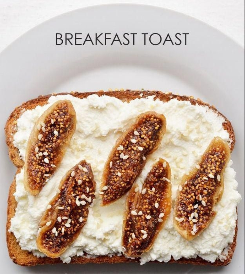 21 options for making unusual toast for breakfast