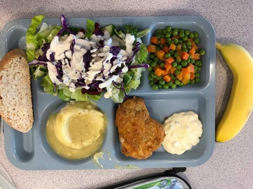 22 almuerzos escolares de todo el mundo