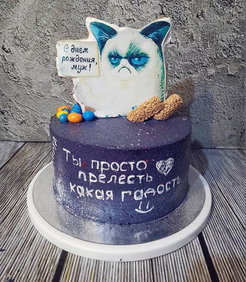 22 cool and unusual cakes for those who appreciate subtle humor