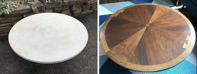 22 ejemplos de restauración de muebles de madera: fotos antes y después de quitar la pintura