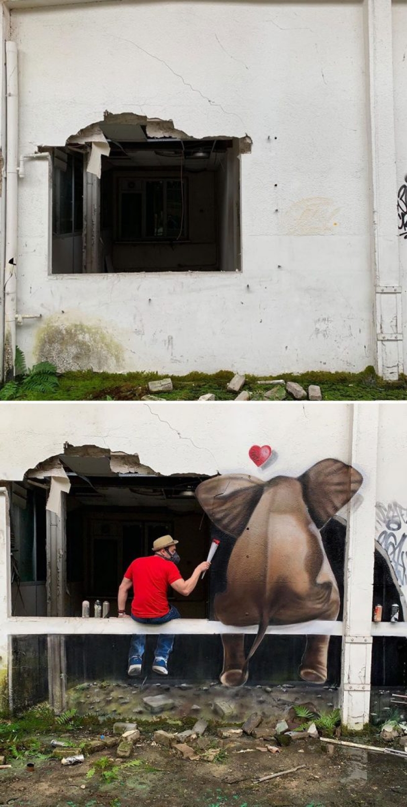 22 impressive SCAF graffiti that seem to jump out of the walls