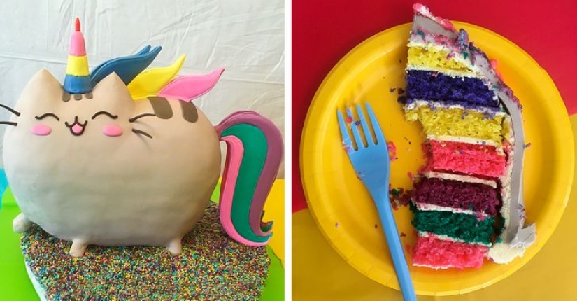 22 pasteles increíblemente hermosos, para los que puede olvidarse por completo de las calorías
