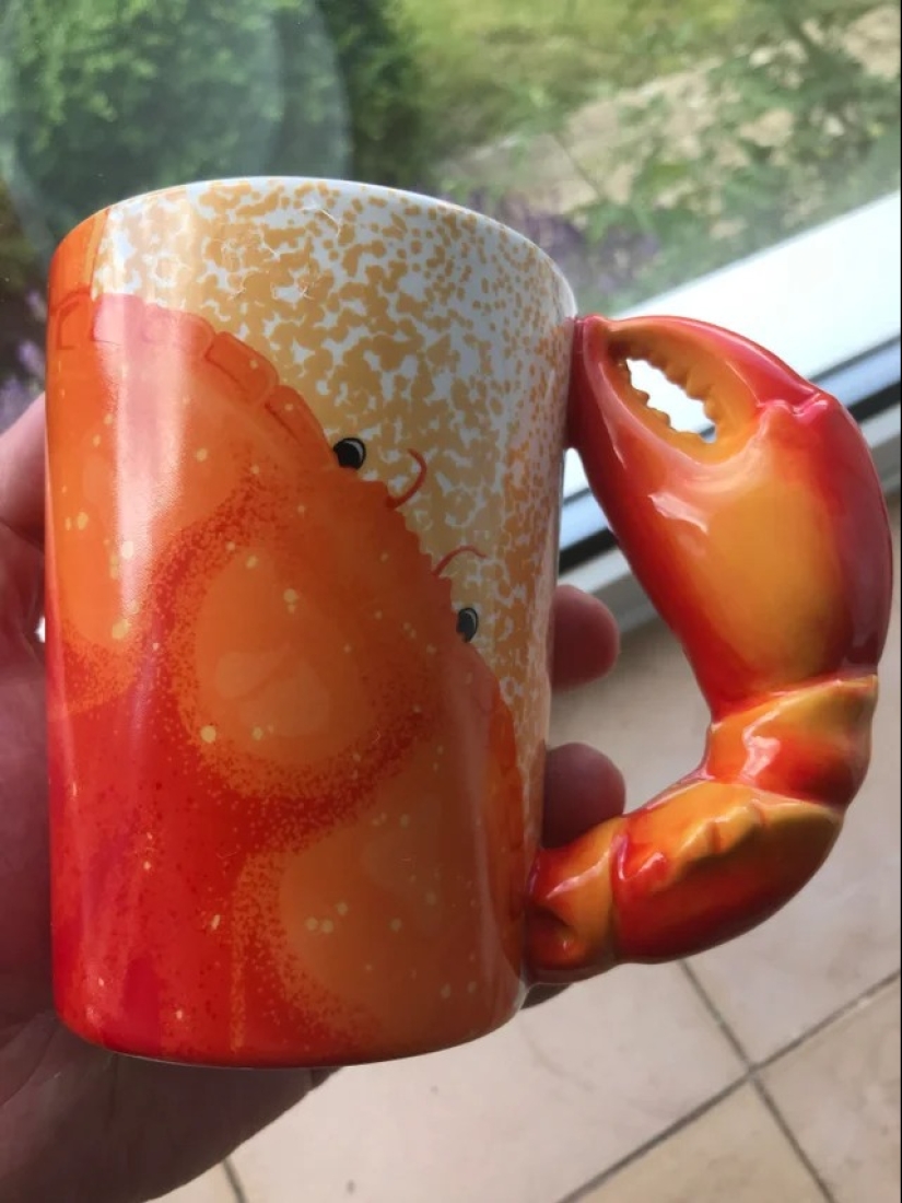 22 photos of unusual mugs shared by users on the Internet