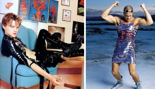 22 raras fotos de celebridades que te transportarán a los locos años 90