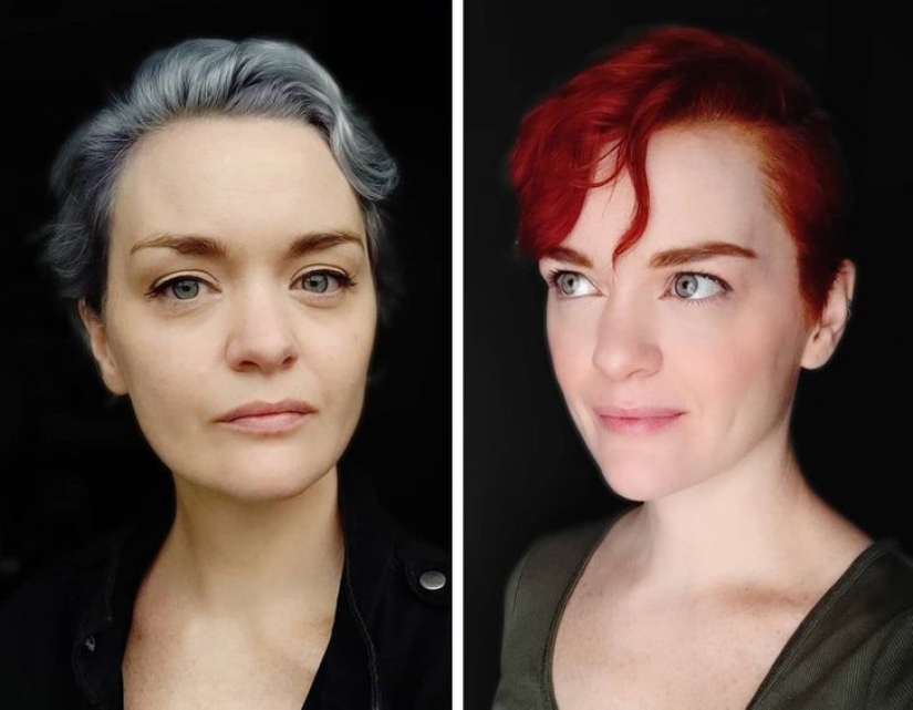 22 successful experiments with hair coloring that ended in triumph