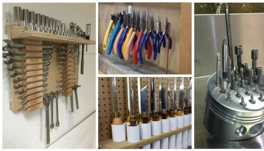 23 brilliant ideas for garage tool storage