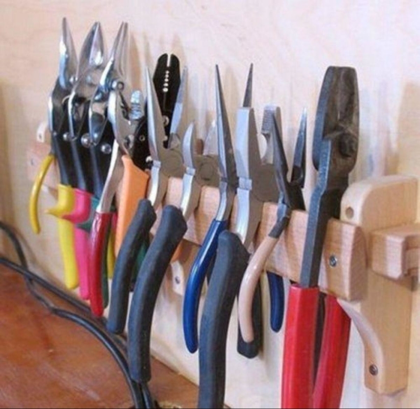 23 ideas brillantes para el almacenamiento de herramientas de garaje
