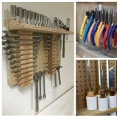 23 ideas brillantes para el almacenamiento de herramientas de garaje