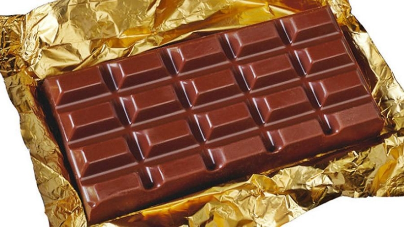 25" dulce " hechos sobre el chocolate