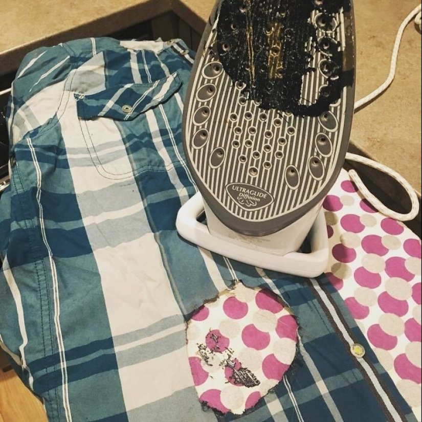 25 funny failures and painful failures related to ironing