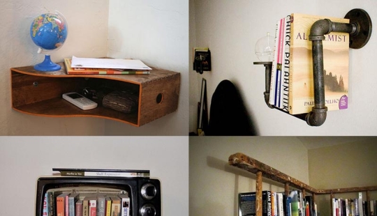 25 ideas how to make a bookshelf