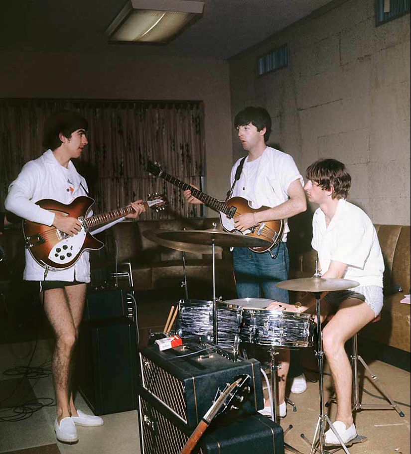 25 imágenes raras de The Beatles