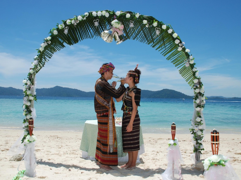 25 increíblemente extrañas tradiciones de boda de todo el mundo