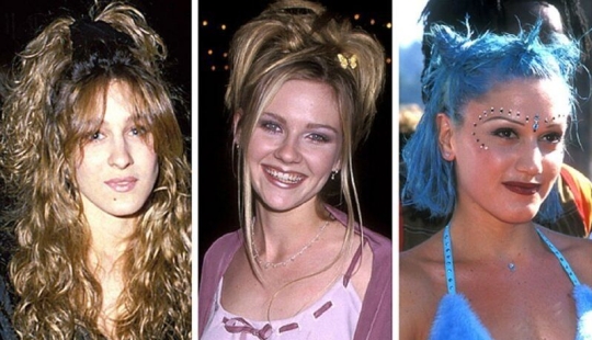 25 peinados feos de los años 90