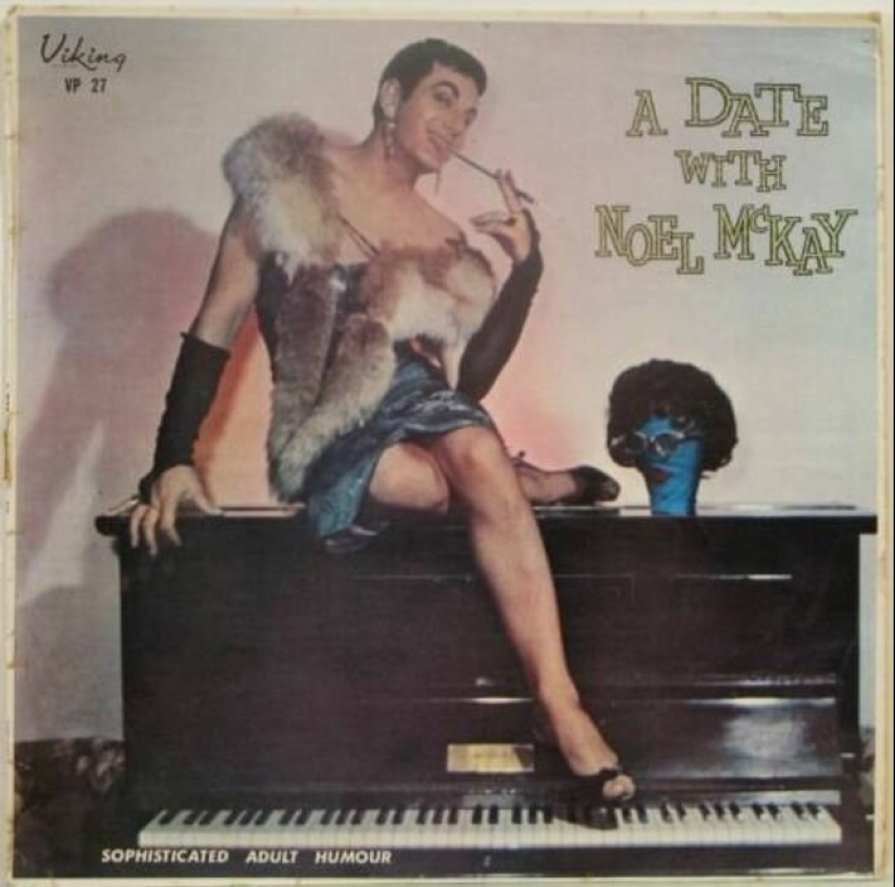 25 "sexy" covers of old records, from which my eyes hurt
