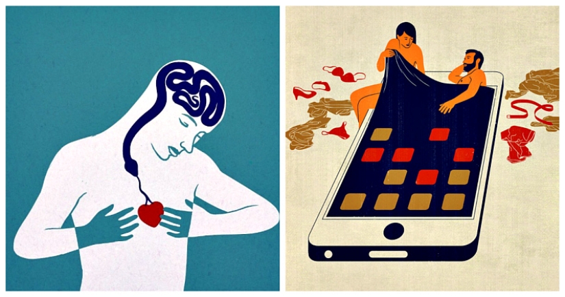 25 topical illustrations about our crazy world