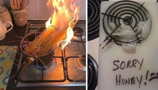 25 would-be cooks who have nothing to do in the kitchen