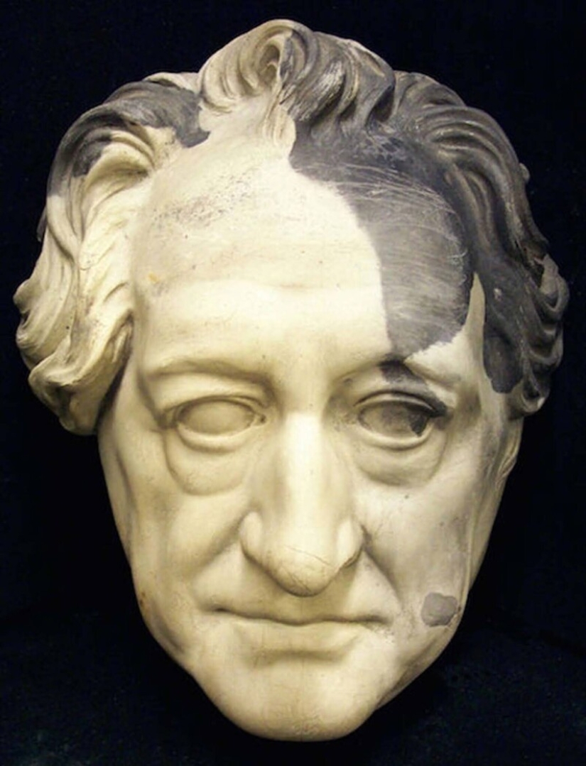 26 death masks of famous historical figures Pictolic