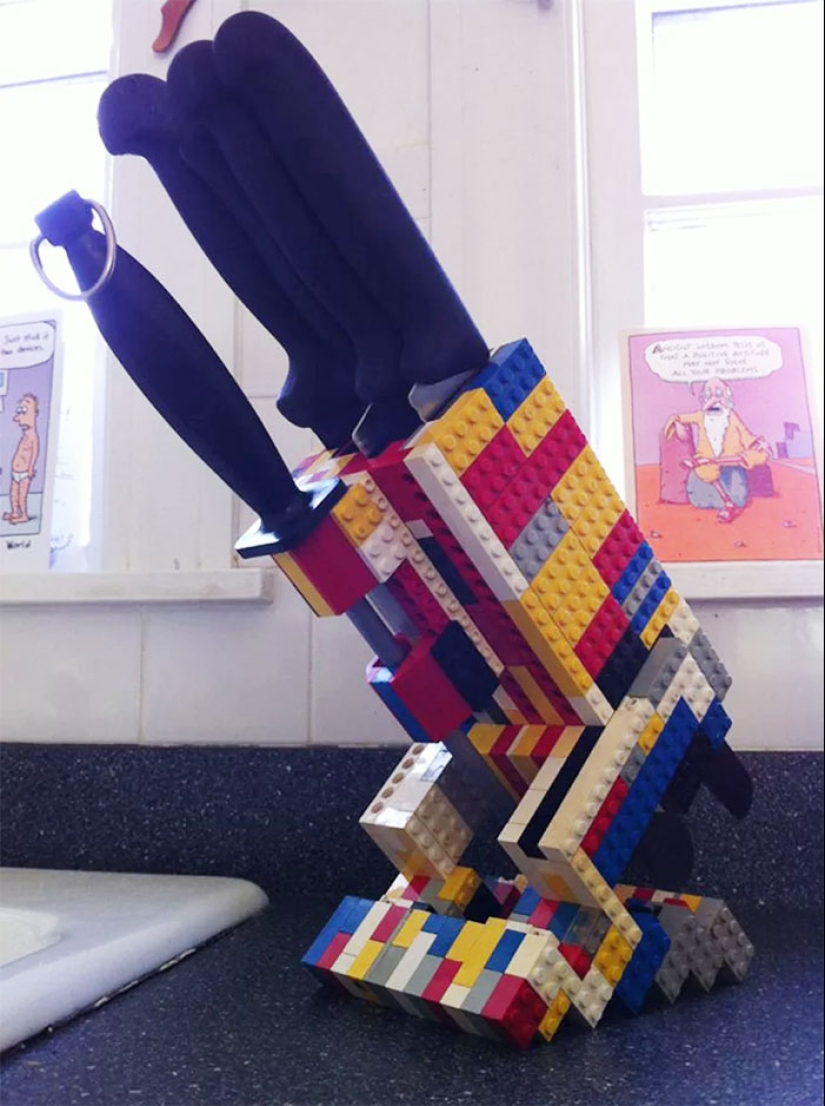 27 Ingeniosas Maneras de Usar Lego que probablemente no sabías