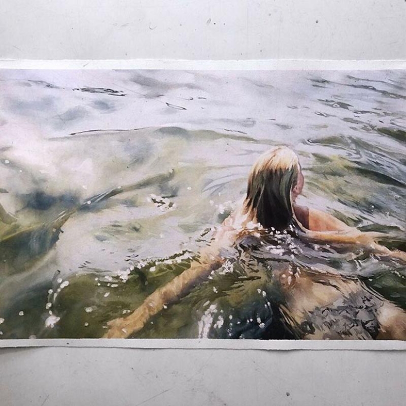 27 stunningly realistic watercolor paintings by artist Marcos Beccari
