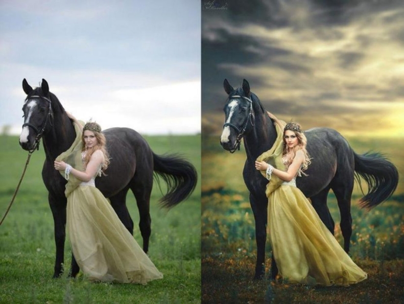28 cool photoshop masters who know how to work a miracle