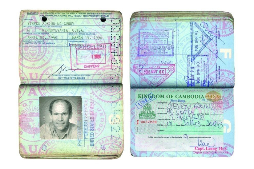 30 años, 20 de los pasaportes — la historia de Steve McCurry