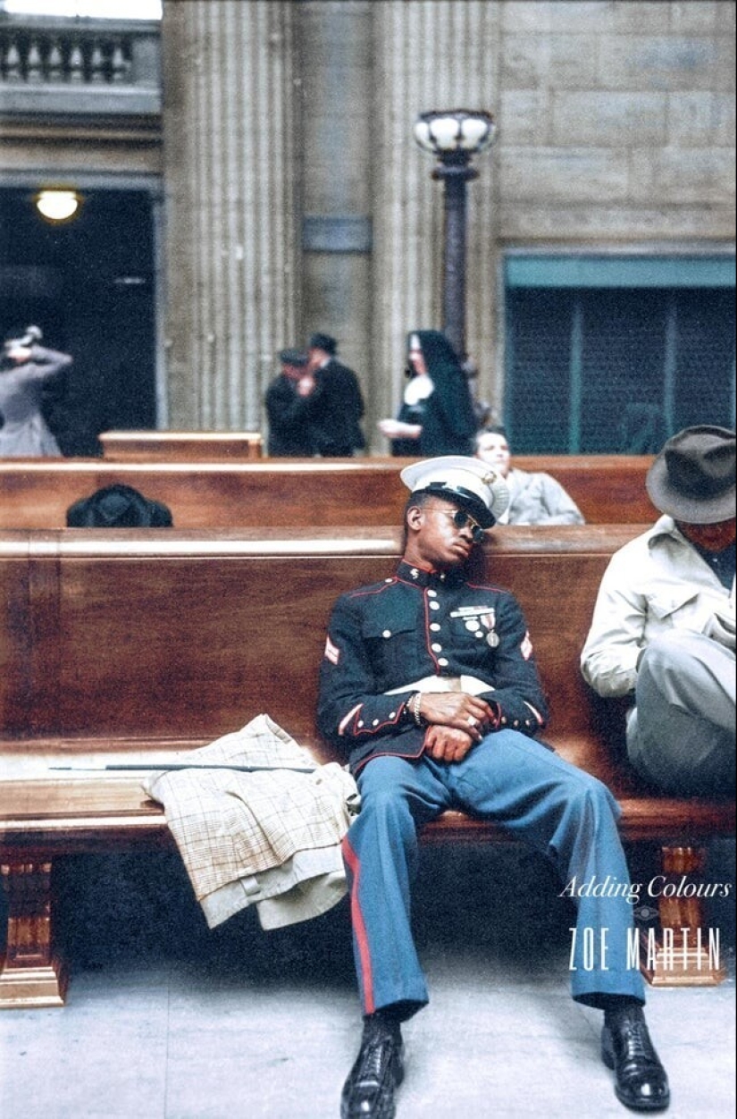 30 colorized historical photos that tell about the events of the past