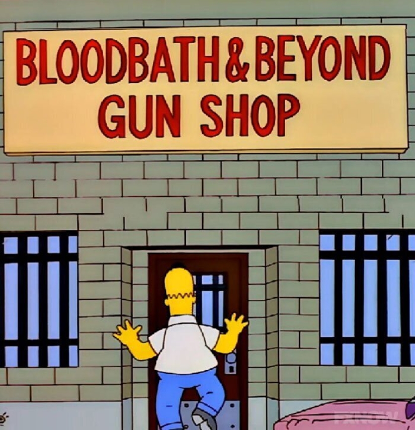 30 de los signos e inscripciones más ingeniosos de los Simpson»