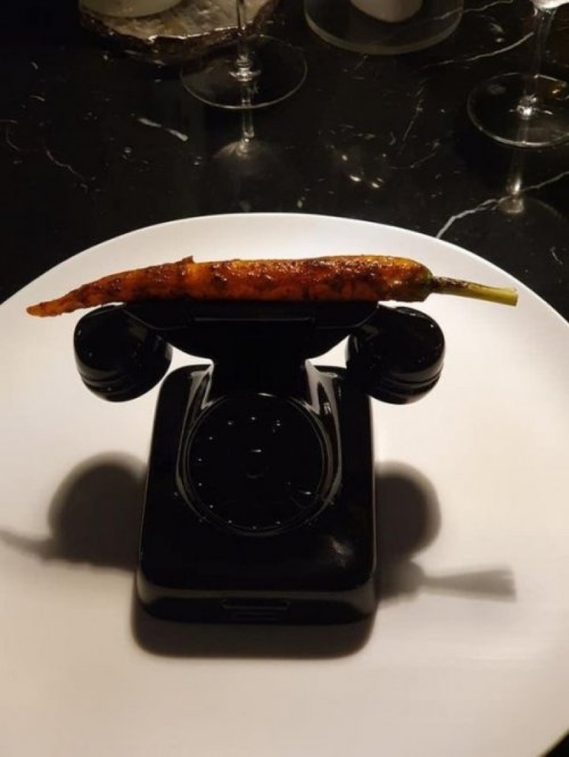 30 examples weird, but creative serving of dishes in restaurants