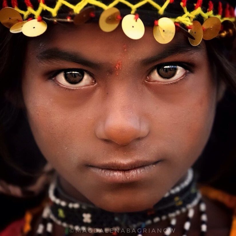 30 hypnotic portraits from India, from which it is impossible to look away