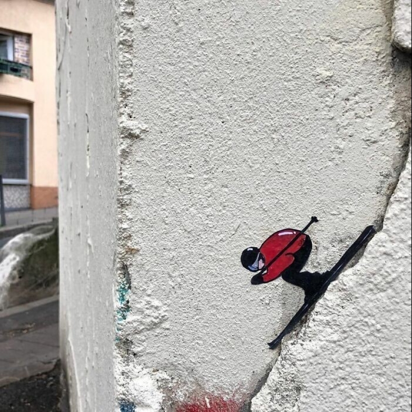 30 ingeniosos actos de vandalismo por un artista callejero de Francia