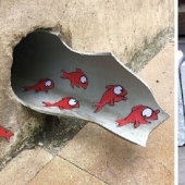 30 ingeniosos actos de vandalismo por un artista callejero de Francia