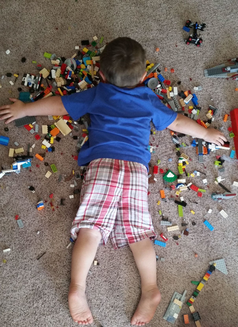 30 proofs that children can sleep anywhere, anytime, anytime
