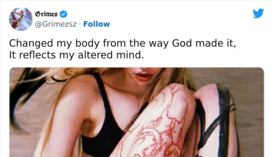 30 tatuajes gloriosamente malos que se compartieron en respuesta a la nueva tinta de Grimes