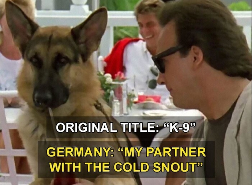 30 unexpected translations of movie titles: experiences from different countries